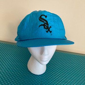 Chicago White Sox Nylon Ball Cap Hat Logo NWOT Vintage 90's